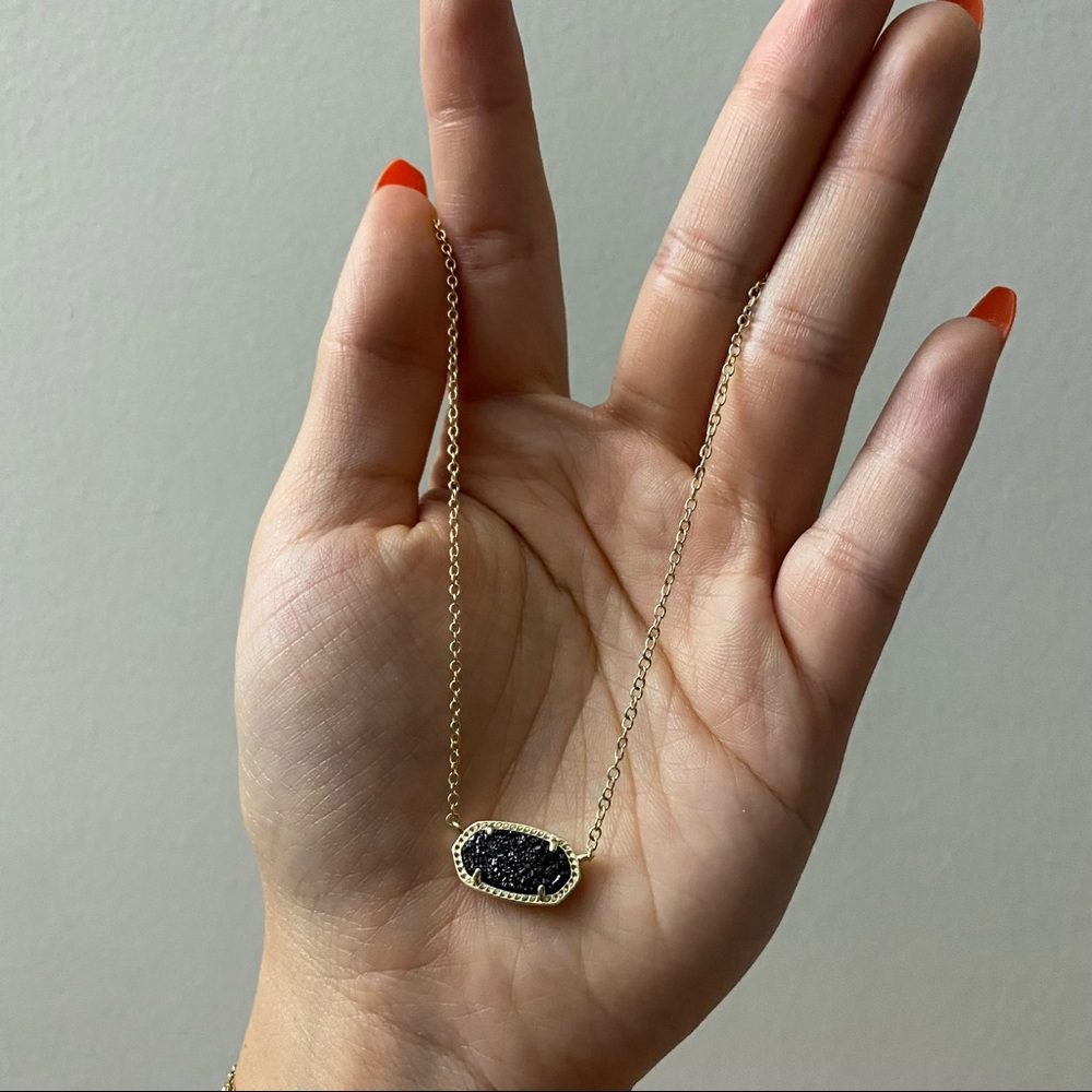 Kendra Scott Elisa in Black Drusy